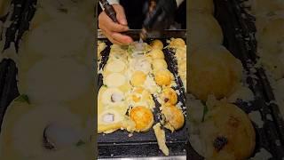 takoyaki master famous in korea - korean street food #shorts