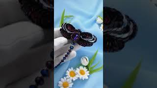 Dragonfly brooch/ Фиолетовая брошь стрекоза/ Crystal brooch/ Purple brooch
