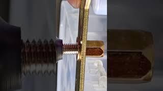 Demonstration of riveting effect of hexagon pull riveting nut