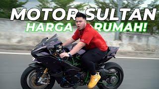 BONGKAR KAWASAKI NINJA H2 1,5MILYAR! MOTOR SEHARGA RUMAH!