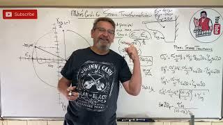 Mechanics of Materials: Lesson 56 - Strain Transformation with Equations and Mohr’s Circle