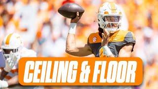 Volquest details what they think Tennessee football's ceiling & floor is for the 2024 season I GBO