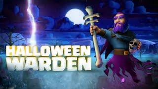 Clash of clans Halloween Warden | coc October Update 2021 | New Hero Skin in coc|Upcoming Hero skin