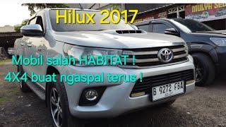 Terjual : HILUX SALAH HABITAT, 4x4 BUAT NGASPAL TIAP HARI ( EX PATROLI TOL )
