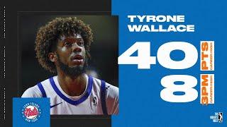Tyrone Wallace Drops Career-High 40 PTS, 8 3PM