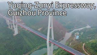 Aerial China:Yuqing-Zunyi Expressway, Guizhou Province貴州省餘慶至遵義高速公路