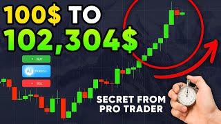 100$ to 102,304$ TOP-SECRET for Binary Options Trading! Pocket Option Strategy