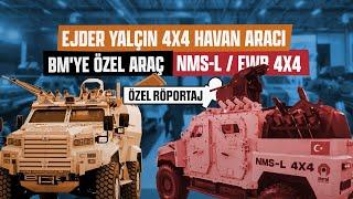 NUROL MAKİNA'DAN BİRLEŞMİŞ MİLLETLER İÇİN ÖZEL TASARLANMIŞ ARAÇ /EJDER YALÇIN 4X4 HAVAN ARACI /NMS-L