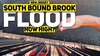 South Bound Brook - How High Was It?