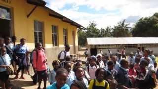 Singing in a Mozambique Classroom 6