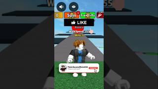 Die with a Smile with bacon+parkour! #roblox #shorts