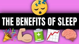 What are the benefits of sleep? PE Buddy Sleep Series part 1/3