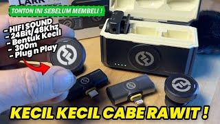 MIC WIRELESS PROFESIONAL 2 JUTAAN PAKET LENGK AP! HOLLYLAND LARK M2 - REVIEW ,SAMPLE AUDIO & DEMO