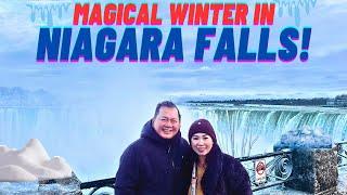 Magical Winter In Niagara Falls:  Explore The Beauty Icy Waterfalls.  It Brings Chill To Your Spine!