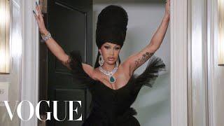Cardi B Gets Ready for the 2024 Met Gala | Last Looks | Vogue