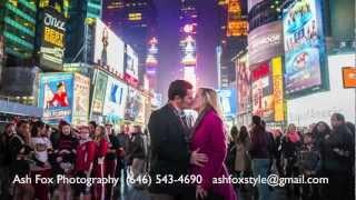 NYC Times Square Proposal Photography  Hire a Proposal Photographer