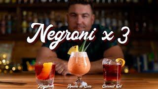 Kick-Off Negroni Week with 3 Delicious Negronis!