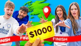 $1,000 RACE TO A FOOTBALL MATCH!