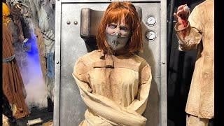 TRANSWORLD HALLOWEEN CONVENTION 2023 Distortions Unlimited Krazy Kristen Life Size Animatronic Prop