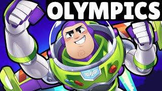 BUZZ LIGHTYEAR OLYMPICS! | 16 Tests | 3 Brawlers in 1!