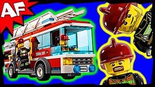 Lego City FIRE TRUCK 60002 Stop Motion Build Review