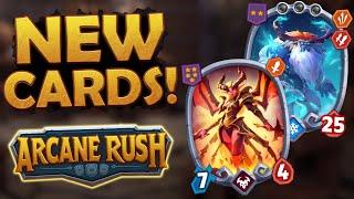 ARCANE RUSH ON STEAM!! New cards, new heroes, new way to play!