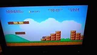 Super Nintendo Euroconector en TV plana