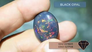 100% Natural Black Opal (Ethiopian)