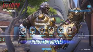 Overwatch Rank 1 Doomfist Pro Dannedd Showing His Punching Skills