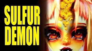 I Made a SULFUR Demon! │ Custom OOAK Art Doll Monster High Repaint Sculpture Process