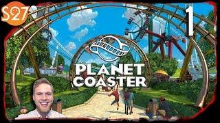 Skabbard Plays - Planet Coaster Gameplay Walkthrough Part 1