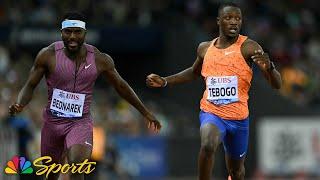 Tebogo vs. Kenny Bednarek duel in final steps decides star-studded Zurich 200m showdown | NBC Sports