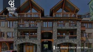 505 Spring Creek Drive 300 | Canmore Real Estate