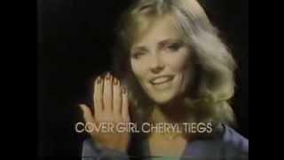 Cover Girl Nail Slicks with Cheryl Tiegs - 1981
