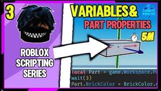 Beginner's Roblox Scripting Tutorial #3 - Variables and Part Properties (Beginner to Pro 2024)