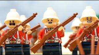 Lego Battle of Isandlwana, Zulu war history stop motion