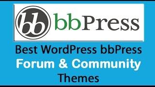 12  Best WordPress bbPress Forum Community Themes 2016 Free and Premium