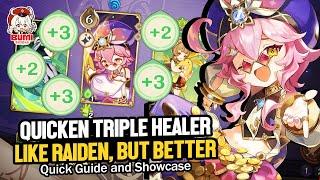 If You Are Evil, Play This.. ALL HEALER Deck With Dori and Baizhu | Genshin TCG