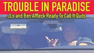 Ben Affleck Plays Pissed Off Chauffeur To JLo
