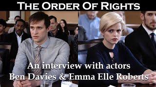 The Order of Rights - Ben Davies and Emma Elle Roberts on LIFE Today Live