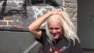 Bruce Hall talks about REO Speedwagon outside Jimmy Kimmel Live