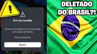 URGENTE! ROBLOX CAIU DENOVO!? FOI BANIDO DO BRASIL? OQUE ACONTECEU...