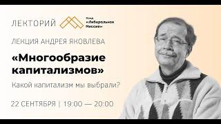 Андрей Яковлев - «Многообразие капитализмов»: какой капитализм мы выбрали?