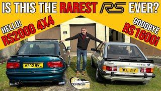 Is the Escort RS2000 4x4 Mk5A the RAREST Ford RS EVER? Selling the RS1600i for an RS2000.