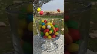 Filling Up Yummy m&m Candies