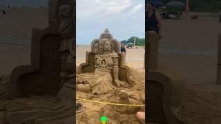 Mind-Blowing Sand Sculpture: Exquisite Masterpiece Amazes at Beach Fest At Mentor Ohio!