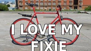 Ali Clarkson Vlog 20 - I love my fixie