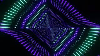 Abstract Background Video 4k VJ LOOP NEON Color Changing Compilation Tunnel Calm Visual ASMR