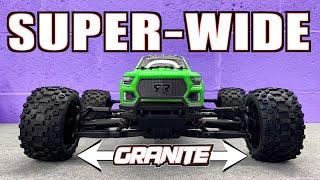 I Built a 'Super-Wide' Arrma Granite, It's AWESOME!