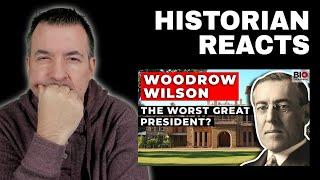 Woodrow Wilson - The Worst Great President? Biographics Reaction